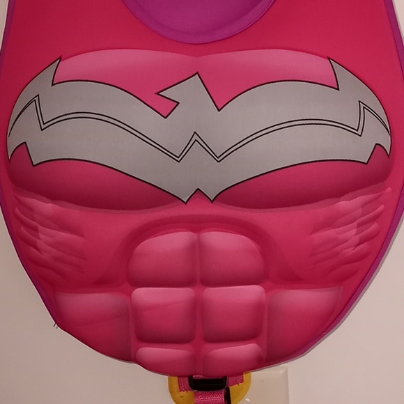 Wonder Woman Pink Life Swim Vest UV Protection Swimming Justice League Sz. M/L - Picture 3 of 11